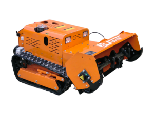 Tondeuse <span class=keywords><strong>à</strong></span> <span class=keywords><strong>gazon</strong></span> robotisée télécommandée tout-terrain pour jardin, avec lames de meuleuse <span class=keywords><strong>à</strong></span> bois et lame de marteau personnalisées - Product Image 2