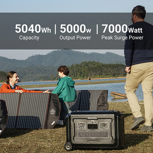 5KW Off Grid Power Station Big Capacity Solar for Home <b>Backup</b> Power S5 Solar Generator 5000 Watt - Product Image 4