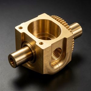 ชิ้นส่วนเครื่องจักรกลทองเหลืองขึ้นรูปด้วยเครื่อง CNC ความแม่นยำสูง รุ่น C360 ผลิตที่กวางตุ้ง ตามแบบที่คุณกำหนด - Product Image 2