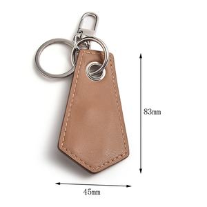 Monedero de cuero auténtico con llavero metálico de marca de coche para tienda 4S - Product Image 3