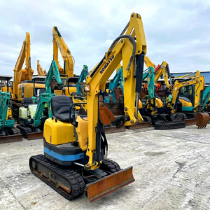 Excavatrice sur chenilles hydraulique d'occasion Yanmar Vio10/35/55/80, 90% neuve, idéale pour la construction/l'agriculture. - Product Image 1