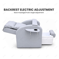 Fauteuil de pédicure JOXIN avec fonction de massage ergonomique du repose-tête et bassin de spa pour les pieds amovible pour les spas de beauté