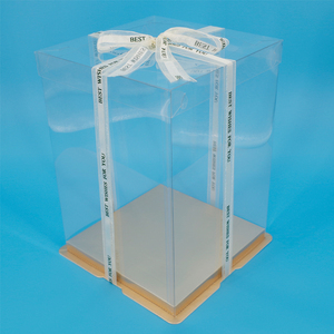 Thấp moq bán buôn tất cả rõ ràng bánh Bánh hộp cho 1 lớp bánh sinh nhật - Product Image 2