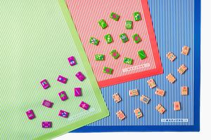 Tapis de Mahjong Pliable en Caoutchouc à Motif Floral, Antidérapant, Réduction du Bruit, Durable, Écologique, pour <span class=keywords><strong>Poker</strong></span>, <span class=keywords><strong>Casino</strong></span> Moderne et Luxueux - Product Image 6
