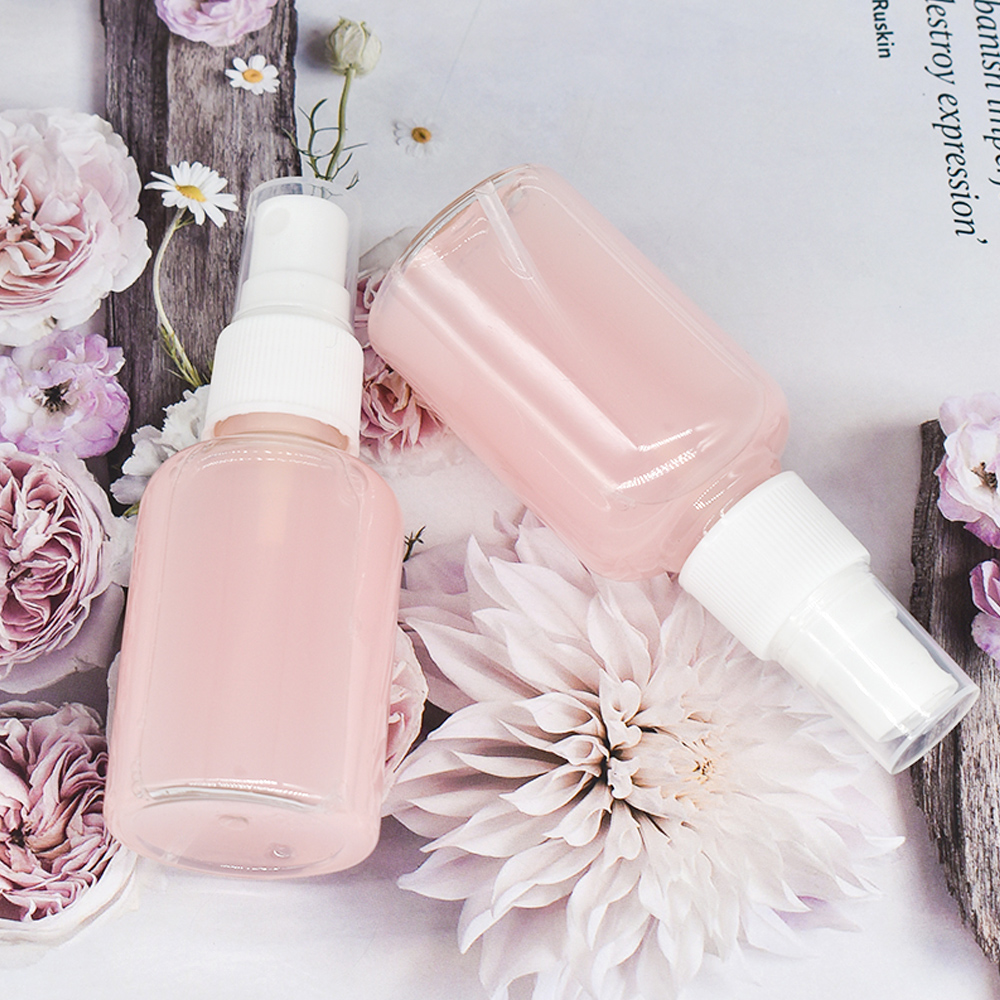 Увлажняющий спрей для лица с розовой водой, Органический натуральный спрей для ухода за кожей