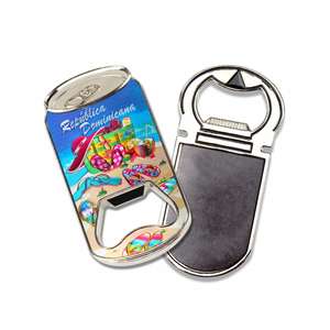 Abridor de Botellas de Cerveza de Metal Personalizado, Imán de Recuerdo Turístico de las Bahamas, Abridor de Botellas, Imanes para Refrigerador - Product Image 3