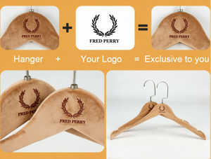 라비니아 플라스틱 어린이용 미끄럼 방지 블랙 벨벳 옷걸이 - Product Image 3