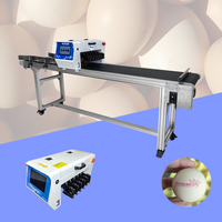 Hoge snelheid 6-spuitmonden eieren vervaldatum code nummer online inkjetprinter eieren markering codering stempel printmachine