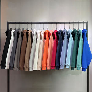 Otoño e Invierno para Hombres Nuevo 18 color 360g polar con felpa y Sudadera con capucha gruesa Sudadera con capucha de color sólido - Product Image 2