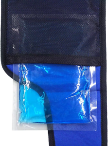 膝の怪我や手術の回復のための2パックPE材料再利用可能な膝ゲルホット & コールドコンプレッサーパック - Product Image 2