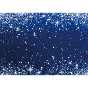 Fondo Azul y Plateado para Cumpleaños, con Puntos Plateados, Efecto Bokeh, para Bodas, Graduaciones, Fotografía, Fiestas, Personalizable - Product Image 1
