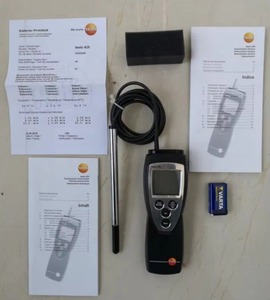 Anemómetro Térmico Testo 425 Alemán, Mide la Velocidad del Viento y Calcula el Volumen de Aire Automáticamente - Product Image 5