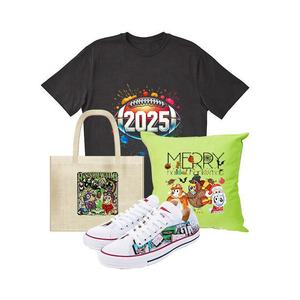 Autocollant <span class=keywords><strong>de</strong></span> transfert thermique DTF pour T-shirt, motif Père Noël, renne, bonhomme <span class=keywords><strong>de</strong></span> neige, gingembre, sapin <span class=keywords><strong>de</strong></span> Noël, avec paillettes scintillantes et faux sequins - Product Image 6