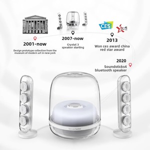 Cho Harman Kardon Pha Lê 4 Máy Tính Để Bàn Loa Máy Tính Soundsticks Iv Nhà Loa Siêu Trầm Với Ấn Tượng <span class=keywords><strong>Ch</strong></span>ất Lượng Âm Thanh - Product Image 6