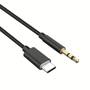 Adaptateur audio USB-C vers prise jack 3,5 mm, câble auxiliaire USB-C pour voiture, adaptateur de prise casque pour haut-parleur - Product Image 1