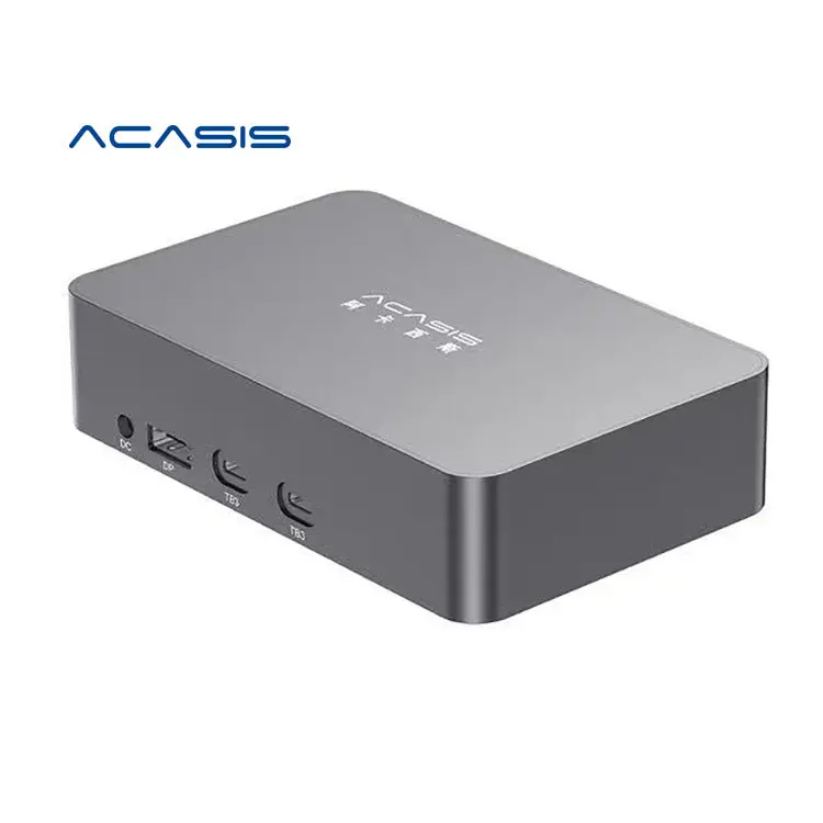 ACASIS alta qualidade Acasis TYPE-C 4 canal HD USB4.0 vídeo captura cartão suporte transmissão ao vivo