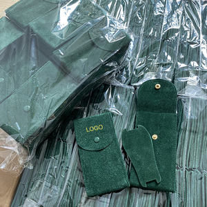 Biểu Tượng Tùy Chỉnh Da Duy Nhất Đồng Hồ Du Lịch Pouch Đồ Trang Sức Nước Hoa Phong Bì Quà Tặng Pouch Nhung Da Lộn Đồng Hồ Pouch Với Chèn - Product Image 5