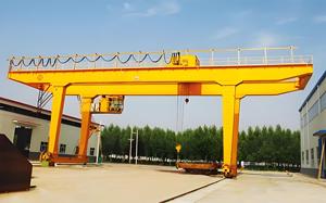 رافعة ميناء جسرية كهربائية مشهورة 50 طن ملغ موديل مزدوج الشعاع - Product Image 4