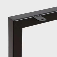 Pieds de table en métal industriels personnalisés, pieds de meubles en acier robustes pour table à manger, table basse, banc DIY