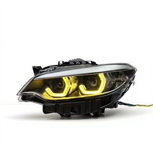 SJC Dual Color Headlight for BMW 2 Series M2 F87 F22 CSL 2014-2017 Headlights Daytime <strong>Running</strong> <strong>Light</strong> Yellow and White DRL - Product Image 3
