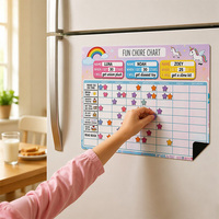 Tableau magnétique de suivi des bonnes habitudes et de récompenses pour enfants, favorisant l'autodiscipline et la propreté