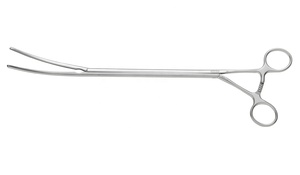 Pince aortique manuelle Chitwood en acier inoxydable, instrument chirurgical, norme de sécurité-MOL - Product Image 2