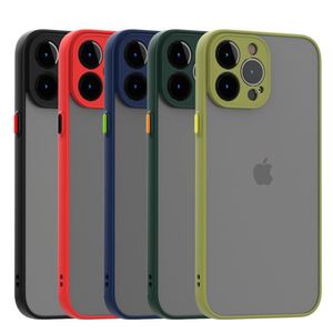 เคสใสแบบด้านราคาถูกสำหรับ Infinix Hot 10 Play เคสหลัง TPU PC สำหรับ iPhone 13 <span class=keywords><strong>Pro</strong></span> <span class=keywords><strong>Max</strong></span> - Product Image 2