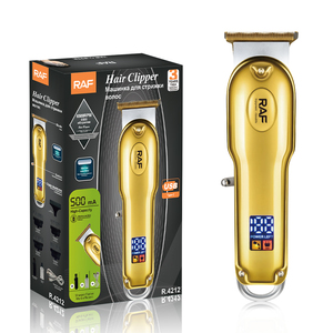 Tondeuse à cheveux professionnelle RAF T-Blade, rasoir pour hommes, coupe-barbe, USB, vintage T9, pour la coiffure professionnelle - Product Image 3