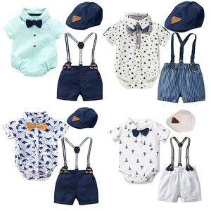 Ensembles <span class=keywords><strong>de</strong></span> vêtements personnalisés en gros pour nouveau-nés garçons 0-3 mois, combinaisons <span class=keywords><strong>de</strong></span> cérémonie pour garçons 3-6 mois, vêtements pour bébés garçons - Product Image 1