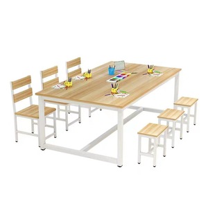 Mesa de Entrenamiento de Pintura Escolar Moderna de Madera, Aprendizaje <span class=keywords><strong>Infantil</strong></span>, Ecológica, Ajustable, con Superficie Transparente, Duradera y Cómoda - Product Image 2