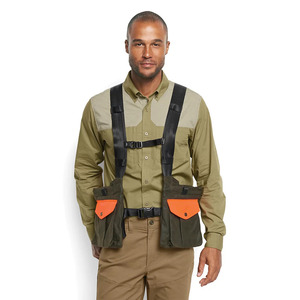 Gilet de <span class=keywords><strong>chasse</strong></span> en toile cirée pour la pêche à la mouche, multi-poches, sans manches - Product Image 3