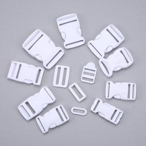 Boucle à dégagement latéral rapide réglable en plastique avec type d'injection de logo personnalisé pour bagages et sacs - Product Image 5