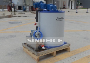 Indeice 2 tấn chất lượng cao <span class=keywords><strong>Flake</strong></span> máy nước đá thiết bị bay hơi Máy Làm Đá trống để lắp ráp - Product Image 5