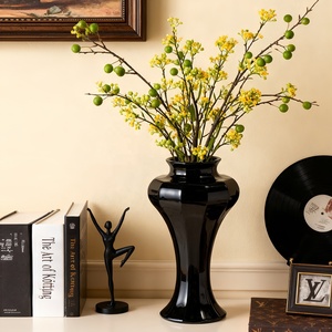 Jarrón de Cerámica Francés de Primera Calidad para <span class=keywords><strong>Flores</strong></span> Secas/Hidropónicas, Elegante Centro de Mesa Decorativo para la Entrada de la Sala de Estar - Product Image 2