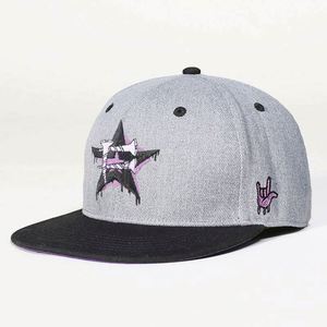 Gorra de Béisbol de Alta Calidad, 6 Paneles, Bordado 3D, Visera Plana, Dos Tonos, Deportiva, para Viajes, Personalizada, 100% Algodón - Product Image 2