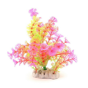 Artificial <strong>Aquarium</strong> Plants Coconut Palms &amp; Mini Trees for <strong>Fish</strong>/Pet Tank Scaping, Multi-Style - Product Image 1