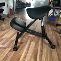 Cadre en acier Correction de Posture Pivotant Positif Dessin Bureau Ergonomique Genou Haute Qualité HY5001-1 de Chaise à Genoux