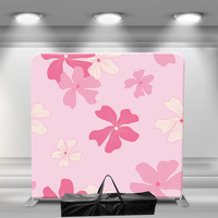 Backdrop Stand Branding Kustom untuk Acara, Pameran, dan Iklan - Bahan Kain Tension