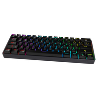 Ousaid Good Keyboard DK61 Keyboard Mekanik Full Backlit 61-Tombol Keyboard Nirkabel Desktop