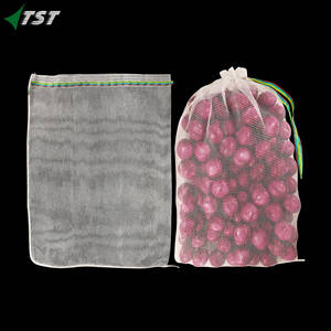 Bolsa de malla de polipropileno roja y blanca de 50 kg para cebolla, patata, zanahoria - Product Image 6