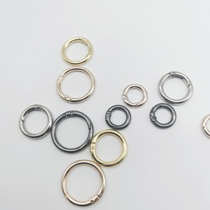 18-40mm Vintage Dompet logam gesper o-ring Spring pintu Carabiner gantungan kunci gantungan kunci gesper DIY tas perhiasan seng paduan - Product Image 5