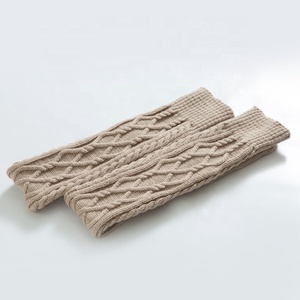<span class=keywords><strong>Chaussettes</strong></span> d'intérieur chaudes en tricot pour femmes, de qualité supérieure, à double losange, au-dessus du genou, pour la maison, vente en gros - Product Image 2