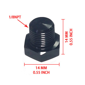 อะแดปเตอร์เกลียว Jiax 1/8 Npt สำหรับปั๊มน้ำมัน ตัวควบคุมแรงดัน อะไหล่เครื่องยนต์ - Product Image 2
