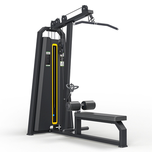 Appareil de musculation à charges sélectionnables pour tirage vertical et rameur vertical (Lat <span class=keywords><strong>Pull</strong></span> Down et Low Row Machine) - Product Image 2