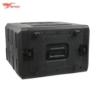 Flightcase, 4U, 48,3 cm, couleur du boîtier noir, profondeur