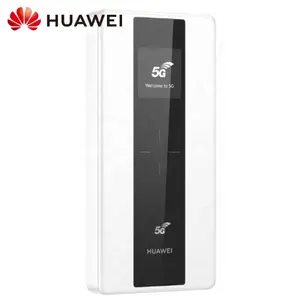 Voor Huawei Wifi Hotspot Draadloze Access Point Mobiele Wifi E6878-870 Met Power Bank 5G Witte Outdoor 4G Router 3 Maanden 2.4G & 5