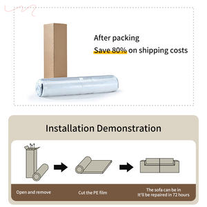 Diseño moderno de gran tamaño nube acento silla tela tapizada espuma llena redonda sin brazos ocio Oficina Villa Living - Product Image 5