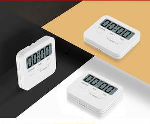 <span class=keywords><strong>Minuteur</strong></span> de cuisine numérique pour la cuisson, <span class=keywords><strong>chronomètre</strong></span> magnétique, minuterie, compte à rebours, alarme sonore, grand chiffre, support arrière - Product Image 6