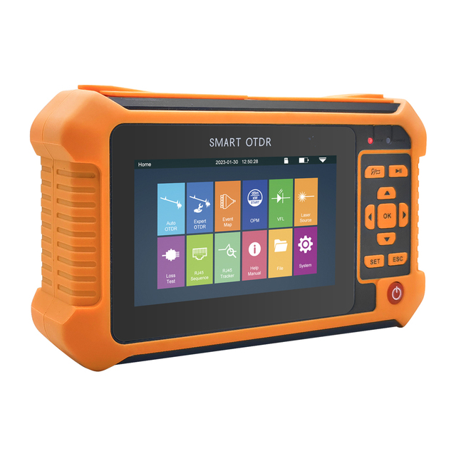 Lowest Price 2025 New Mini PRO OTDR Optical Time Domain 12 in 1 MultiFunction Fttx Fiber Breakpoint Tester Multi-function OTDR