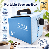 Sacs BIB en PE recyclables pour jus de fruits aseptiques, impression en héliogravure, valve de scellage thermique, capacité 1L-50L, vodka